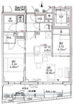 ルネサンスコート学芸大学 302 間取り図