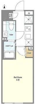 シプレ新宿中落合 203 間取り図