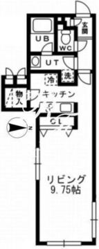 プライムアーバン学芸大学 307 間取り図