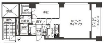 富士見デュープレックスビズ 701 間取り図