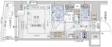 エステムプラザ品川西小山 803 間取り図