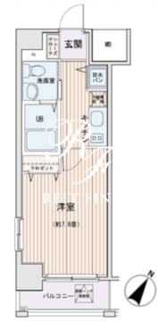 HF門前仲町レジデンス 604 間取り図