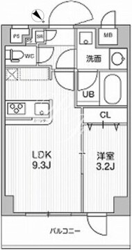 アルファコート曳舟3 202 間取り図