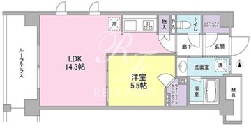 アンビエンテ経堂 216 間取り図