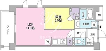 アンビエンテ経堂 515 間取り図