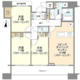 HF白金高輪レジデンス 803 間取り図