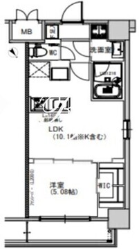 エスレジデンス千住大橋 405 間取り図