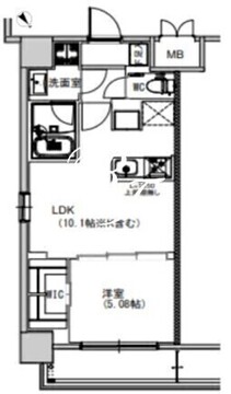 エスレジデンス千住大橋 606 間取り図