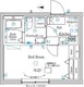 ラフィスタ品川西大井 403 間取り図