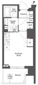 コンフォリア新中野 501 間取り図