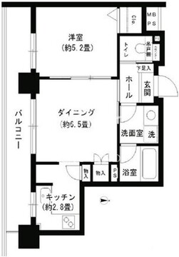 クリオ文京小石川 506 間取り図