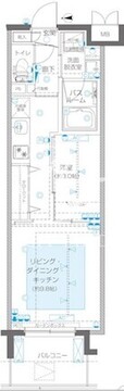 ズーム新宿御苑前 1108 間取り図