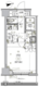 リルシア北新宿 309 間取り図
