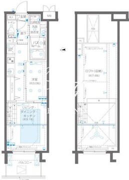 ズーム新宿御苑前 1208 間取り図