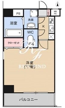 リヴシティ秋葉原 302 間取り図