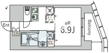 グランデュオ下北沢12 304 間取り図