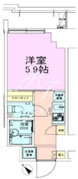 門前仲町レジデンス壱番館 303 間取り図