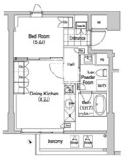 代官山ブレス 411 間取り図 ?>