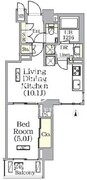ザ・パークワンズ西池袋 301 間取り図