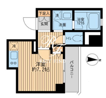 クリオ戸越銀座弐番館 903 間取り図