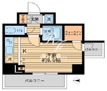 HF早稲田レジデンス 2-901 間取り図