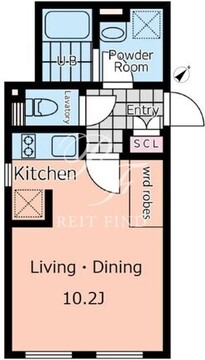 パセオ渋谷幡ヶ谷 404 間取り図