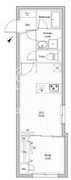 コンポジット渋谷本町 204 間取り図