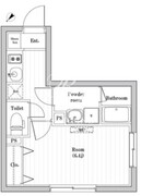 コンポジット渋谷本町 307 間取り図