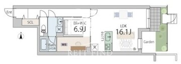 グランデュオ奥沢 101 間取り図