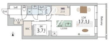 グランデュオ奥沢 302 間取り図