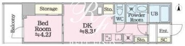 矢野第7ビル 301 間取り図