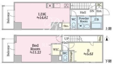 矢野第7ビル 802 間取り図