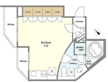 KDXレジデンス学芸大学 201 間取り図