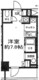 カスタリア門前仲町2 502 間取り図