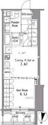 パークアクシス東陽町 507 間取り図