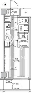 ヒューリック浅草橋江戸通 904 間取り図