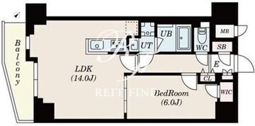 エスレジデンス駒沢大学駅前 902 間取り図