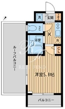 ザ・パーククロス市ヶ谷 310 間取り図