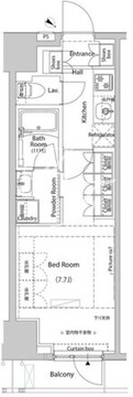 アークマーク巣鴨コート 203 間取り図