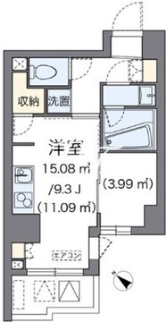 ラヴィエ銀座東 503 間取り図