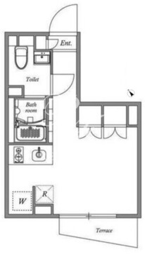 アスティーレ用賀2 301 間取り図