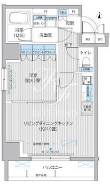 レジェンダリーコート赤羽アネックス 101 間取り図