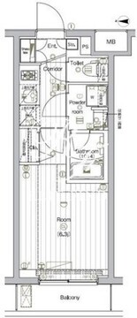 ザ・プレミアムキューブG大崎 110 間取り図