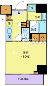 レオーネ文京音羽 502 間取り図