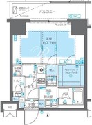 ズーム神宮前 203 間取り図