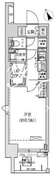 ブランシエスタ駒込 201 間取り図