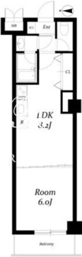 クラス四谷 306 間取り図