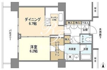 豊洲シエルタワー 2004 間取り図