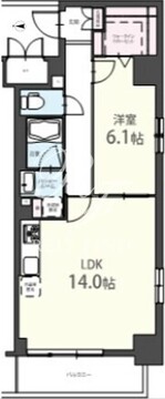 アンファンテーヌ 403 間取り図