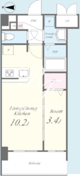 クラシィコート 503 間取り図